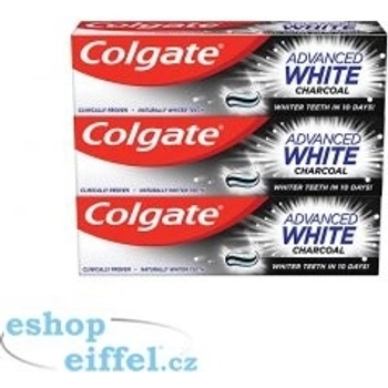 Colgate Advanced White Charcoal 3 x 75 ml