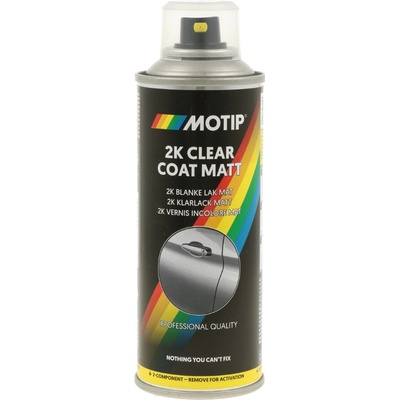 Motip 2K lak 200 ml bezbarvá matná – Hledejceny.cz