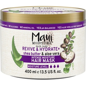 Maui Moisture Дълбоко хидратираща маска за коса с масло от ший, 400 ml (10471687)