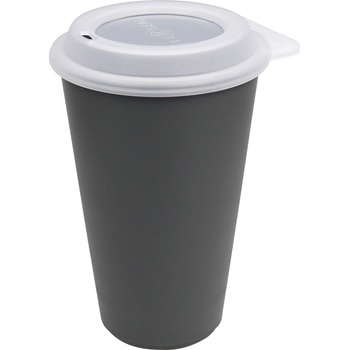 Koziol Чаша халба Move Organic Nature с капак с накрайник 400 мл (8123701)
