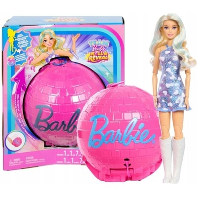 Mattel Barbie TEAM ROLL & REVEAL Rozjezd kariéry popstar, JMK19