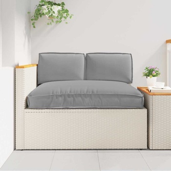 vidaXL Комплект възглавници 3 pcs Сив Оксфордска тъкан (3402130)