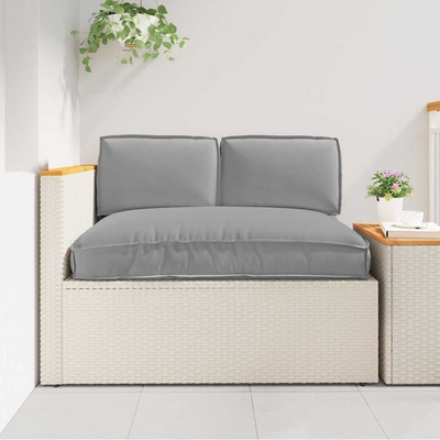 vidaXL Комплект възглавници 3 pcs Сив Оксфордска тъкан (3402130)