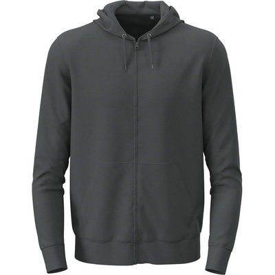 Stedman classic zip hoodie st4500 / Унисекс суичър с цип - шистово сиво 4xl (st4500slg4xl)