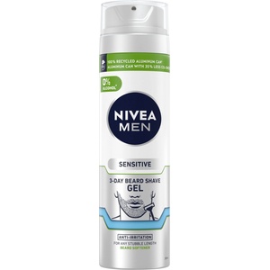 Nivea Men Гел за бръснене Sensitive, 3-day Beard, 200 ml
