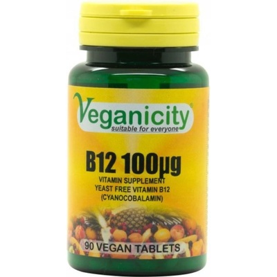 Veganicity Vitamín B12 100 µg 90 tabliet