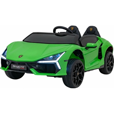 Mamido Lamborghini Revuelto Detské elektrické autíčko XL 24V 4x200W zelená