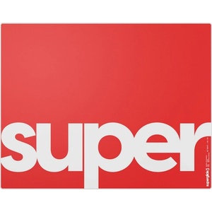 Pulsar Superglide Glass Mousepad v3 L Type-S Red Стъклен геймърски пад за мишка (SGPLR3S)