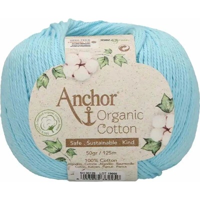 Anchor Organic Cotton 129 Tyrkysová