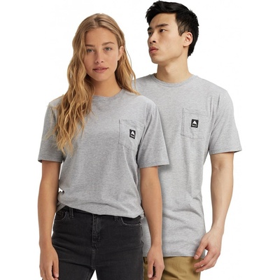Burton Colfax SS grey heather
