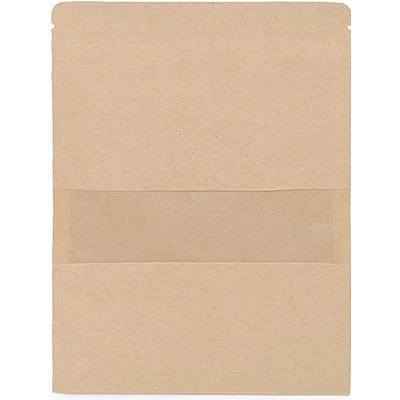 Prima-obchod Papírový sáček s průhledem, malý, barva 1 (10 x 15 cm) přírodní stř.