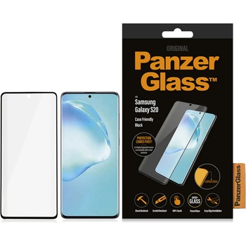 Panzer Стъклен протектор PanzerGlass за Samsung Galaxy S20 CaseFriendly - Черен, 117092