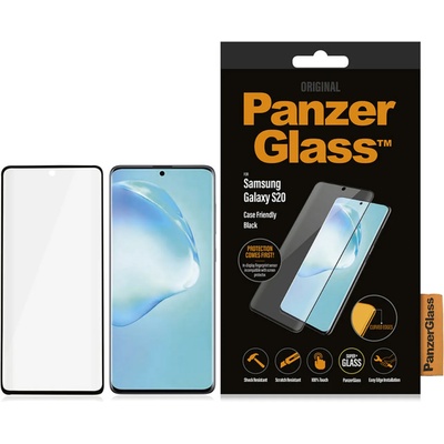 Panzer Стъклен протектор PanzerGlass за Samsung Galaxy S20 CaseFriendly - Черен, 117092