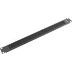 Lanberg Аксесоар, Lanberg 19"" brush panel 1U, black (AK-1101-B)