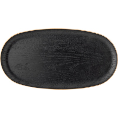Bloomingville Поднос Leyton 34 см черен (82060906)