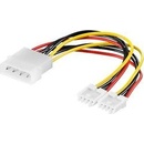 PremiumCord Kabel napájecí HDD, FDD 5,25"-2x3,5", kn-3