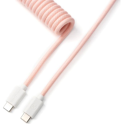 Кабел за клавиатура Keychron Coiled Aviator Light Pink (KEYCHRON-ACC-CAB-15)