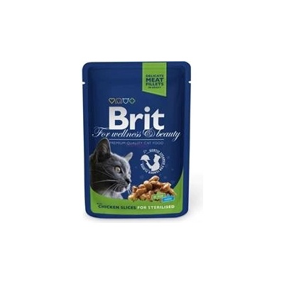 Brit Premium Cat Sterilised Chicken 5 x 100 g