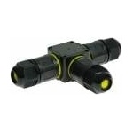 Plastrol IP68 Hermetic Cable Splitter 3-pin Fixed 24A 450VAC (0.5-2.5mm) RKH3-3SS W-00400