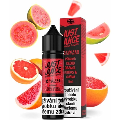 Just Juice Shake & Vape Blood Orange Citrus & Guava 10 ml – Zboží Dáma