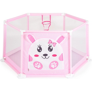 Moni Кошара за игра 146 cm с 50 топки pink - 7061B (111939)