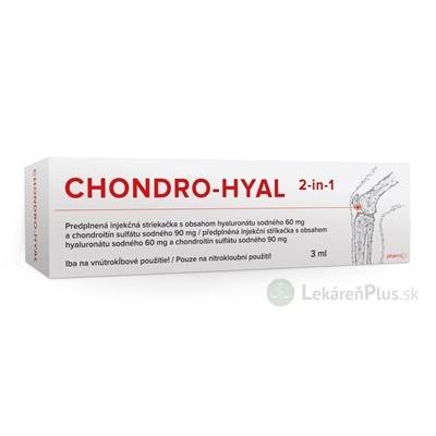 CHONDRO-HYAL intraartikulárny roztok v predplnenej injekčnej striekačke 1x3 ml