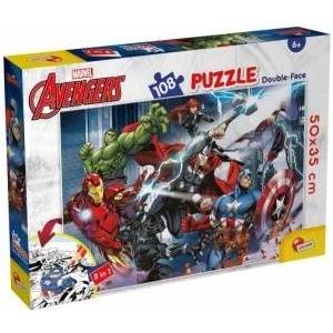 Lisciani Reversible Puzzles 108 Marvel Avengers