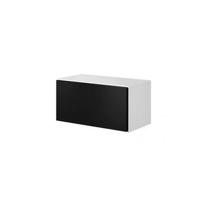 Cama meble Cama пълен шкаф за съхранение ROCO RO3 75/37/39 бял/бял/черен (RO3 BI/BI/CZ)