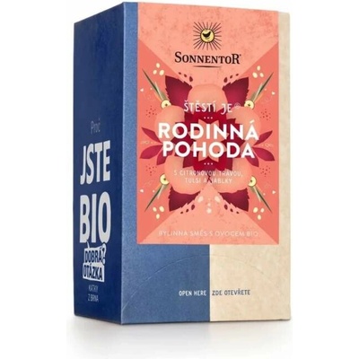 Sonnentor štěstí je rodinná pohoda bio 27 g balení 6 ks