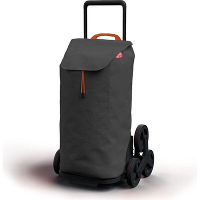 Gimi Tris Floral Nákupní vozík šedý 168414 – Zboží Mobilmania