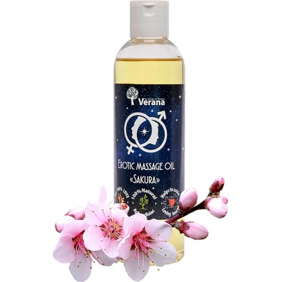 Verana Erotický masážny olej Sakura 250 ml