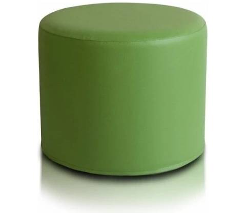 ECOPUF Taburetka - ROLLER - ekokoža E9 - Zelená
