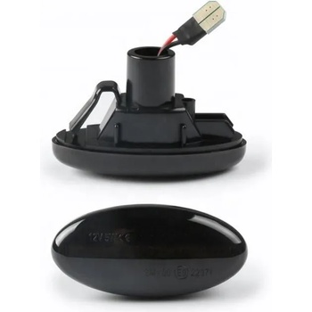 Image 1 of Диодни мигачи за калник за Mazda 2, 3, 5 (2003-2010), MPV (2003-2006) - опушени с бягащ мигач (SA057D)