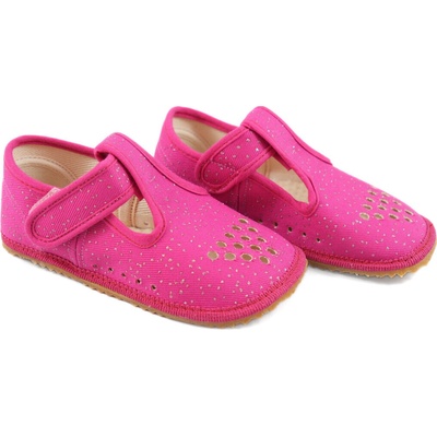 Beda papuče Shine Perforation Wide Pink