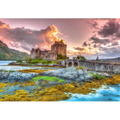 BlueBird Eilean Donan Castle Scotland 1000 dielov