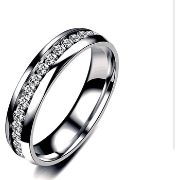 Naky ocelový prsten Valentin Silver P3244