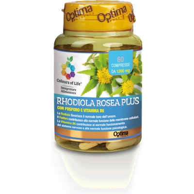 Optima Naturals Розов златовръх Плюс - 60 таблетки