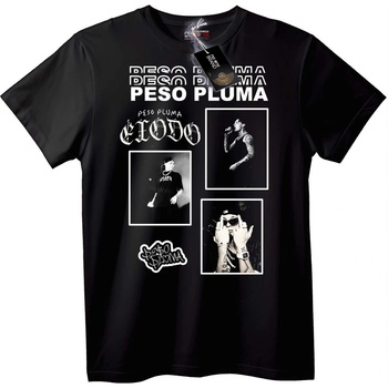 NOONEBRAND Тениска Peso Pluma Music - 2XL, White