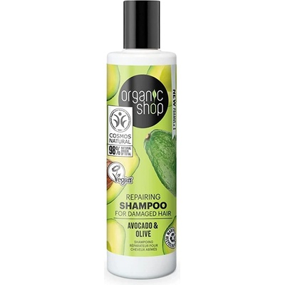 Organic Shop Repair Shampoo Olivy a pomarančové kvety 280 ml