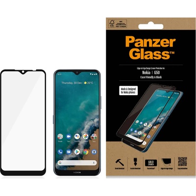 Panzer Стъклен протектор PanzerGlass за Nokia G50 CaseFriendly - Черен