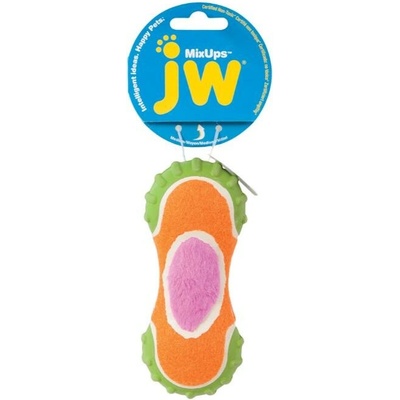 JW Pet mixups ribbed činka s různými povrchy 14 cm