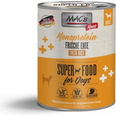 MAC's Dog Mono Sensitive kachna 800 g