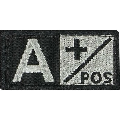 CONDOR OUTDOOR Nášivka krvná skupina A POS VELCRO FOLIAGE