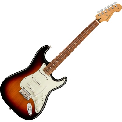 Fender Електрическа китара Player Stratocaster Pau Ferro FG, 3-Color Sunburst by Fender