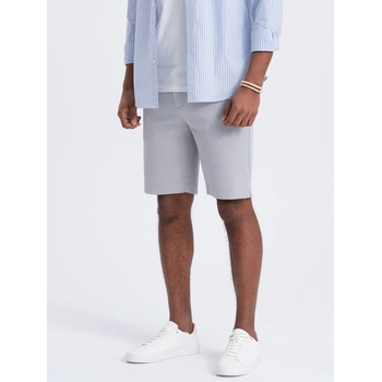 Ombre Clothing Сиви мъжки къси панталони Ombre Clothing Ombre Clothing | Siv | МЪЖЕ | XXL