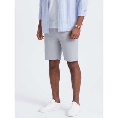 Ombre Clothing Сиви мъжки къси панталони Ombre Clothing Ombre Clothing | Siv | МЪЖЕ | XXL