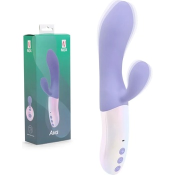 Image 1 of Вибратор с клитор стимулатор, двойно стимулиране, 19см. - NOX Ava (NOX0000007)
