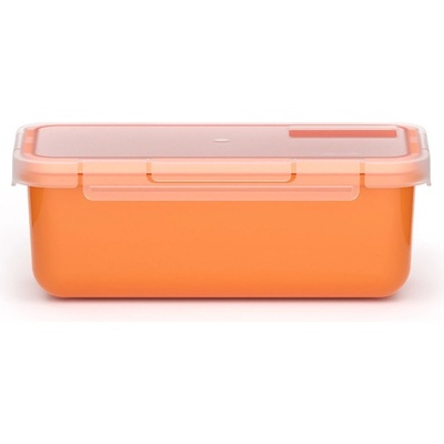 Krabička potravinová 0,75l, oranžová 6090/52