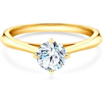 SAVICKI Годежен пръстен The Light: злато, лабораторен диамант