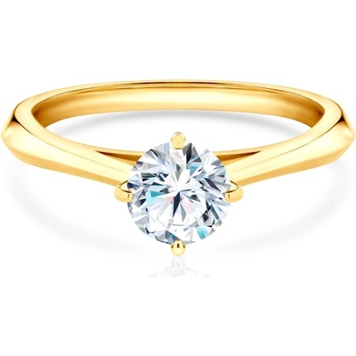 SAVICKI Годежен пръстен The Light: злато, лабораторен диамант